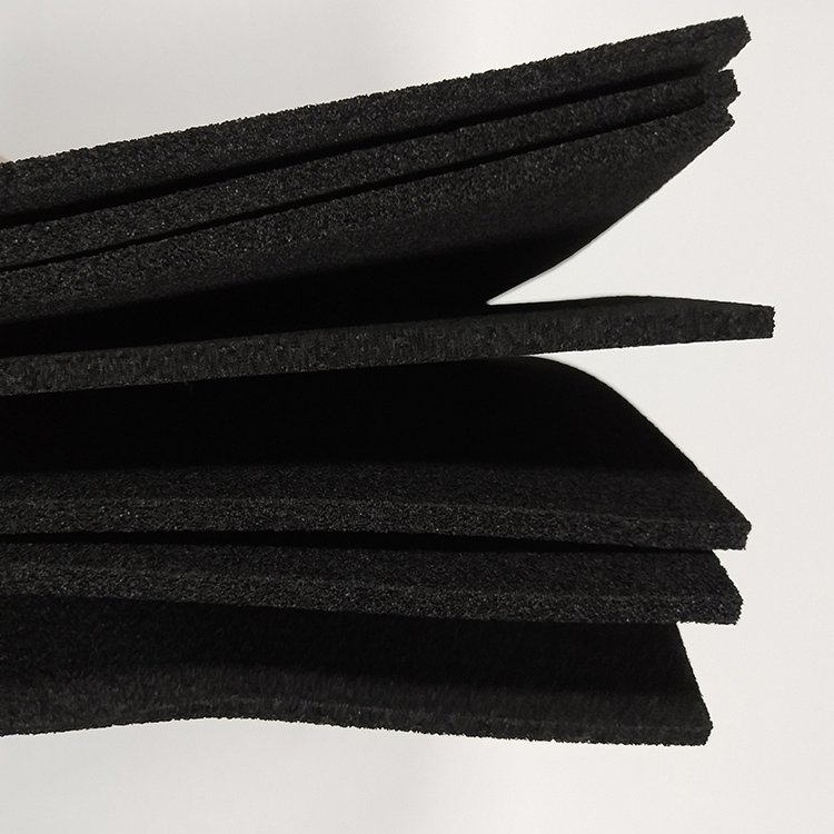 1Mm Epdm Sound Insulation Rubber Sheet For Building Insulation Pad