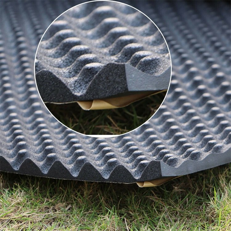 OEM NBR Rubber Sound Deadening Self-adhesive Sheet/Roll Foam Suitable For Recording Studio, KTV, Office,Other Acoustic Places
