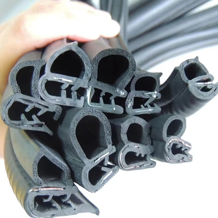 Manufacturer Automotive Car Rubber Sealing Black Red White OEM Customized Window door rubber seal strip