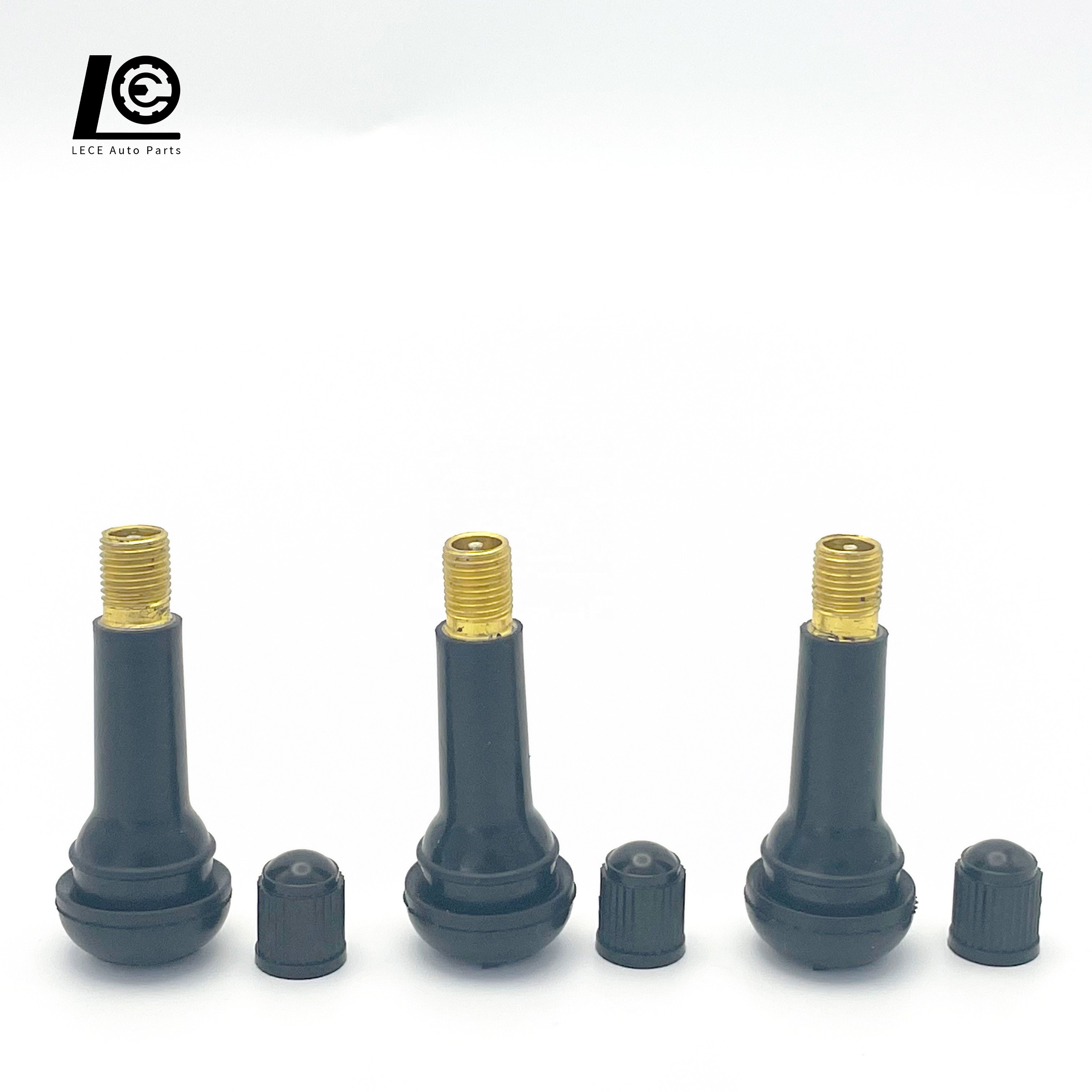 High Quality Auto Parts Tire Valve TR414 Tubeless Natural Rubber Tire Valve For cars