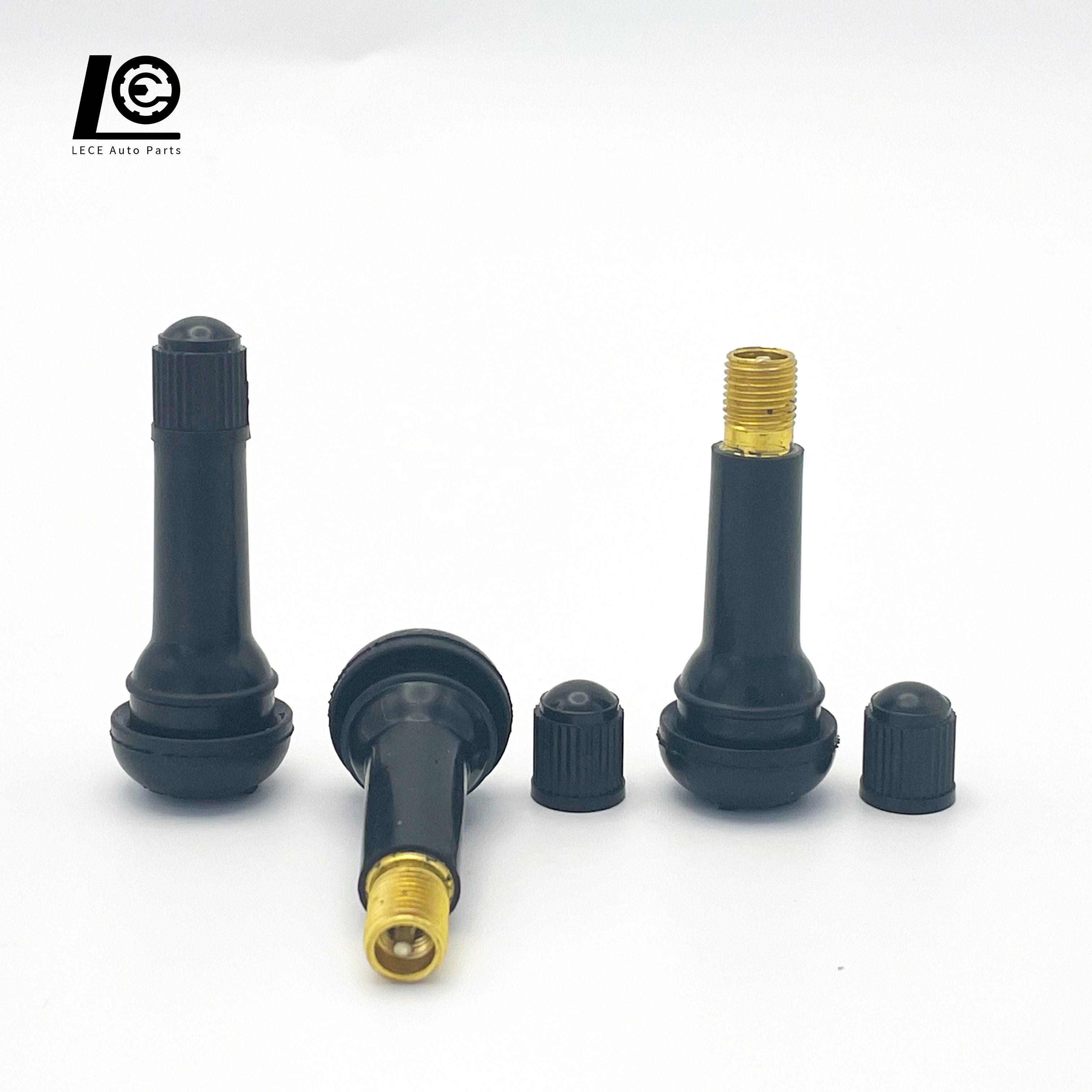 High Quality Auto Parts Tire Valve TR414 Tubeless Natural Rubber Tire Valve For cars