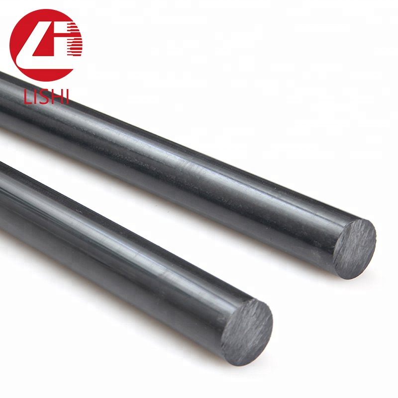 plastic black POM round rod, extruded POM bar