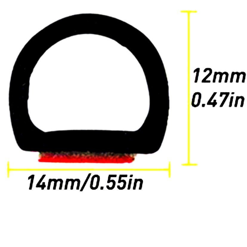 Automotive Universal Adhesive New Weather Stripping Epdm Soundproof Noise Rubber Seal Strip For Car Truck Door Window