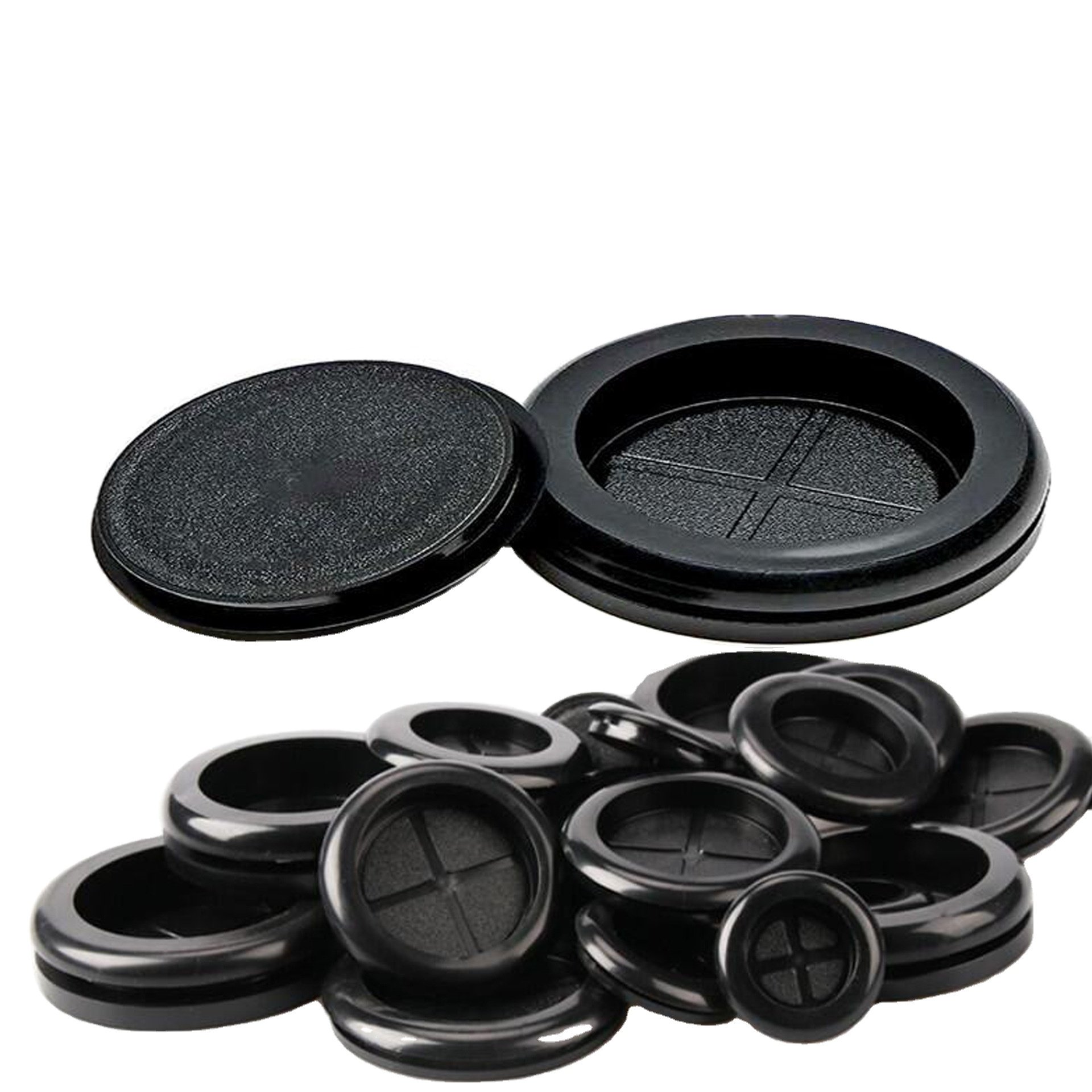Fire Retardant Round Neoprene Rubber Seal Ring Rubber Plug Hole Cover Wire Harness Protector Cable Grommet for Water Meter Box