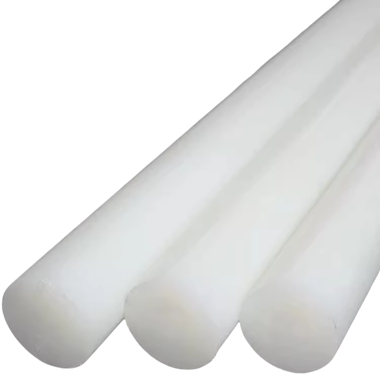 Custom wear resistant polypropylene pp plastic bar colorful plastic round rod solid extruded rods