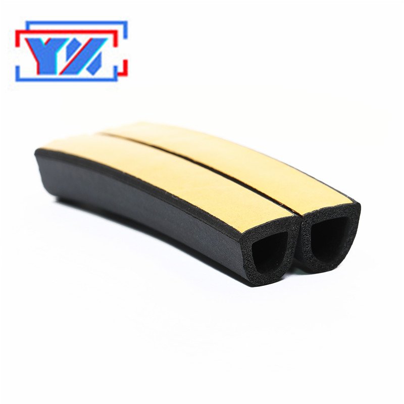 Seal Strip Automotive Car Door Seal Car Strip Edge Protection Extrusion Self-adhesive Door And Window Sealing Strip