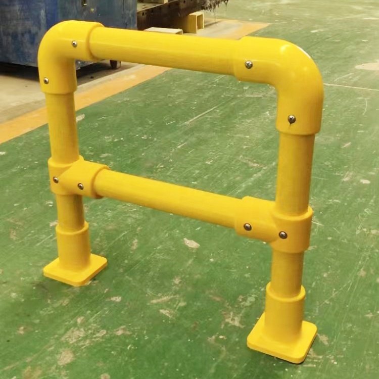 industrial FPR fiberglass reinforced rod pipe tube fencing post tube for guardrail fence vinyl plastic