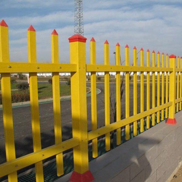 industrial FPR fiberglass reinforced rod pipe tube fencing post tube for guardrail fence vinyl plastic