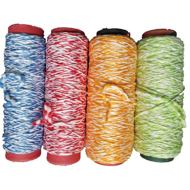 Factory Custom Multi Colors Recycle Polyester Spanish Microfiber Mop Braided Yarn For Make Mop