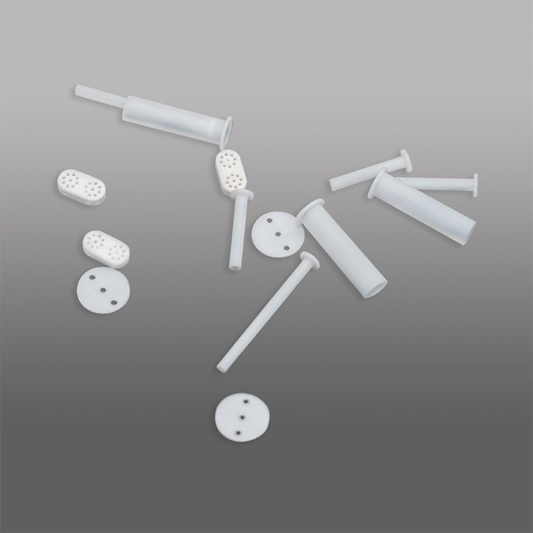 Custom Made PTFE Shaped Parts Plastic Products Processed to Non-Standard Specifications