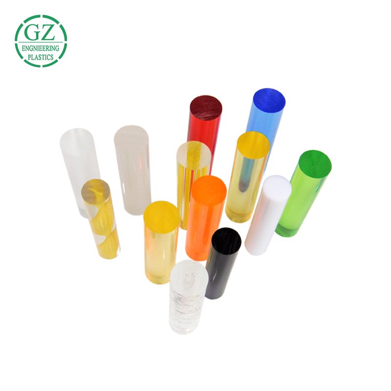 Low Price high quality Manufacturer Clear PC Plastic Rod Polycarbonate Solid Rod