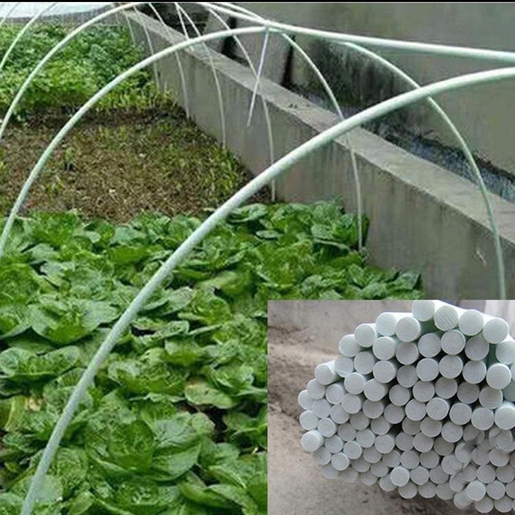 Haoli Flexible FRP Rod 3mm 4mm 5mm 6mm 7mm 8mm Fiberglass Solid Rod For Vegetable/Plant Supporting