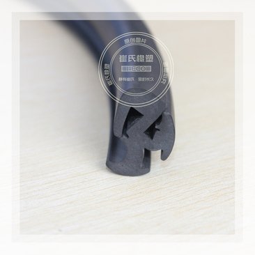 Free sample Automotive Car Rubber Sealing Black Red White OEM Customized Window door rubber seal strip car guard door edg