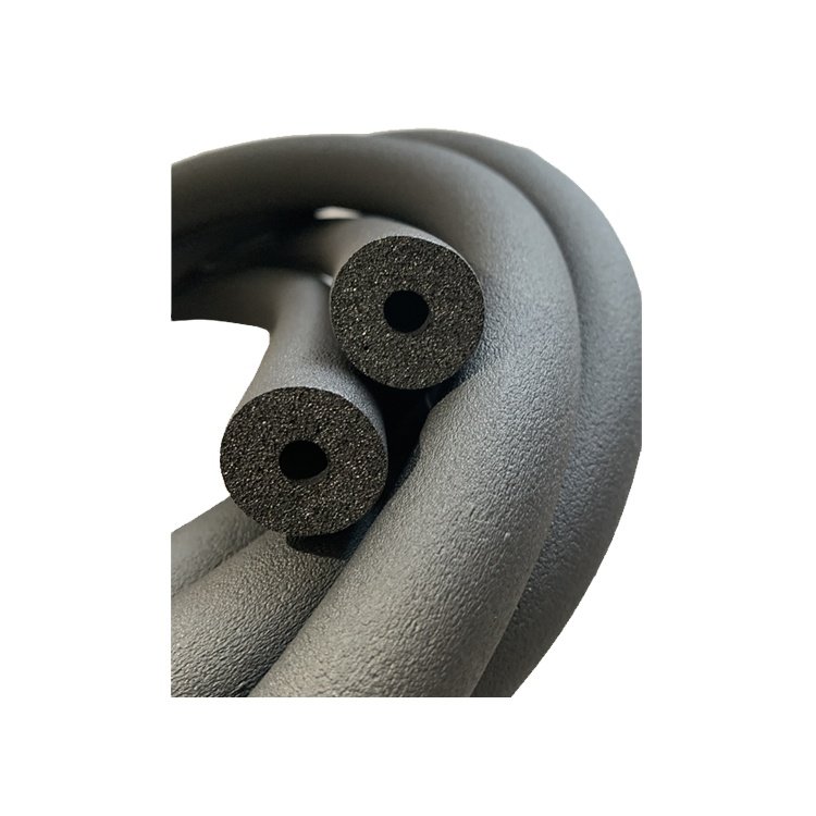Fireproof and Thermal Insulation Plastic Rubber Foam Insulation pipe for HVAC Refrigeration System