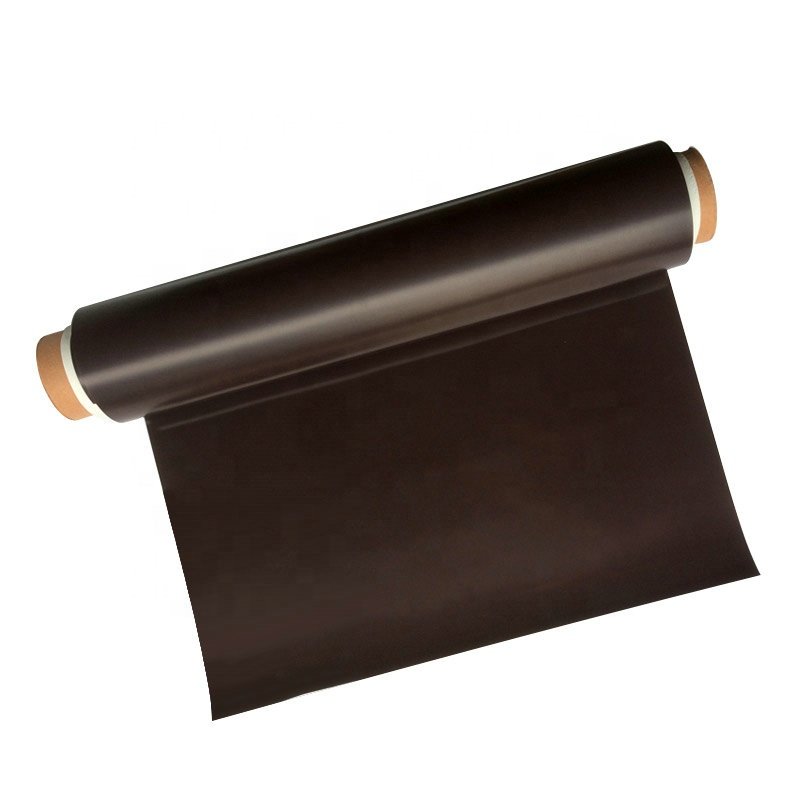 Nonmagnetic Media Flexible rubber Ferrous sheet Magnetic Receptive Roll