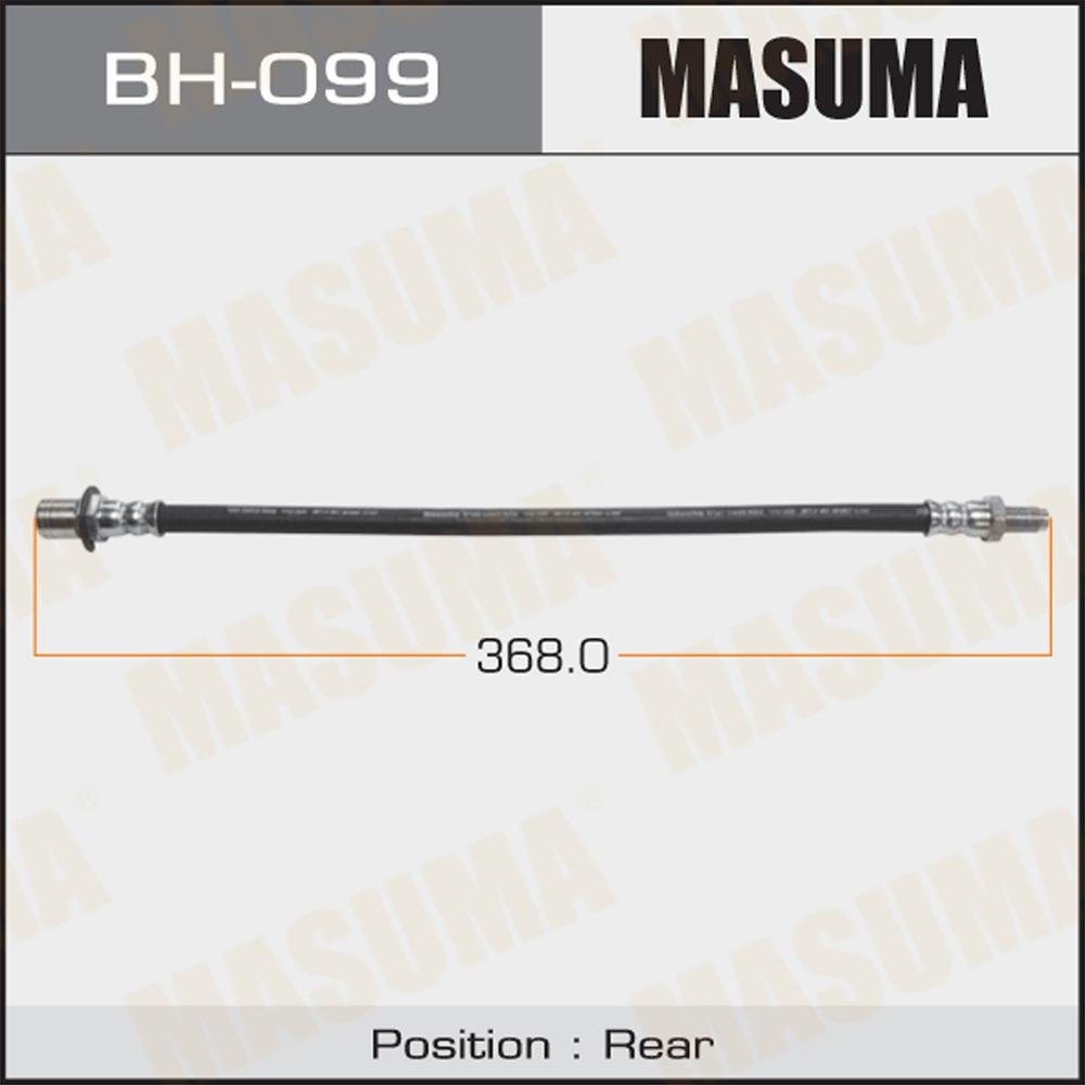 BH-099 MASUMA Automotive brake system wearing part Rubber Brake Hose 90947-02A13 90947-02F27 for LEXUS LX470