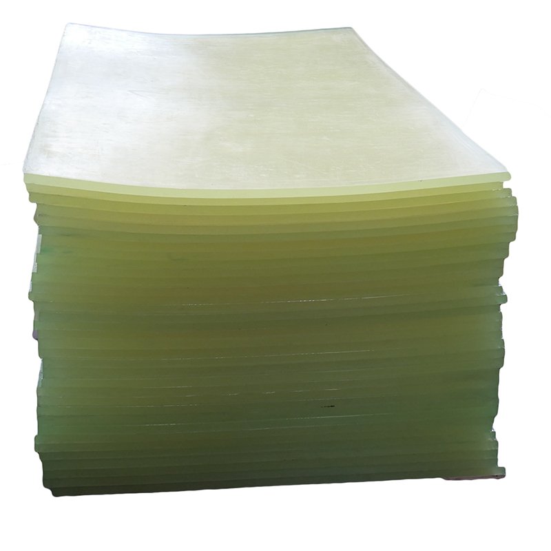 Abrasion Resistant Polyurethane Sheet Solid Flexible Cast Rubber Roll Food Grade