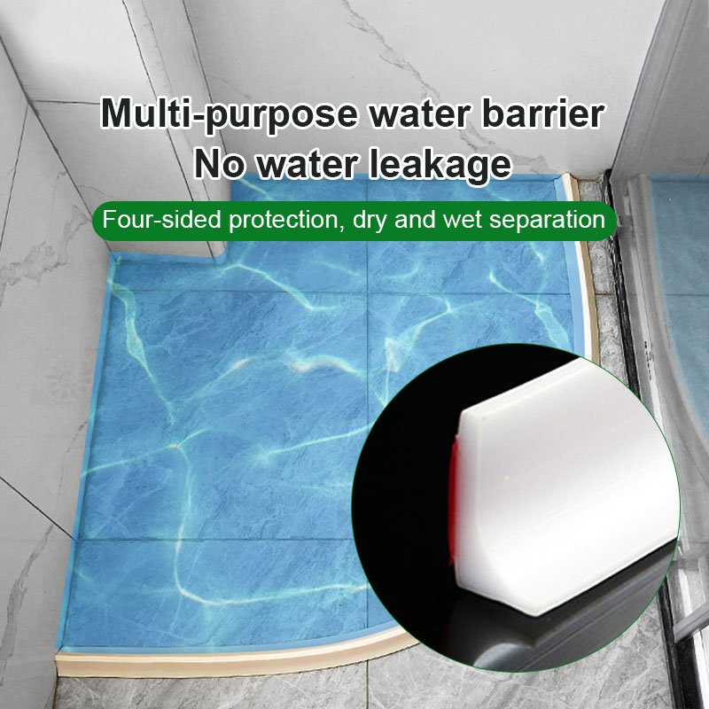 Self-adhesive wet and dry cabinet kitchen countertop water blocking strip rubber countertop edging strip
