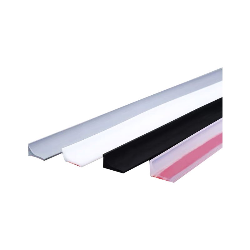 Self-adhesive wet and dry cabinet kitchen countertop water blocking strip rubber countertop edging strip