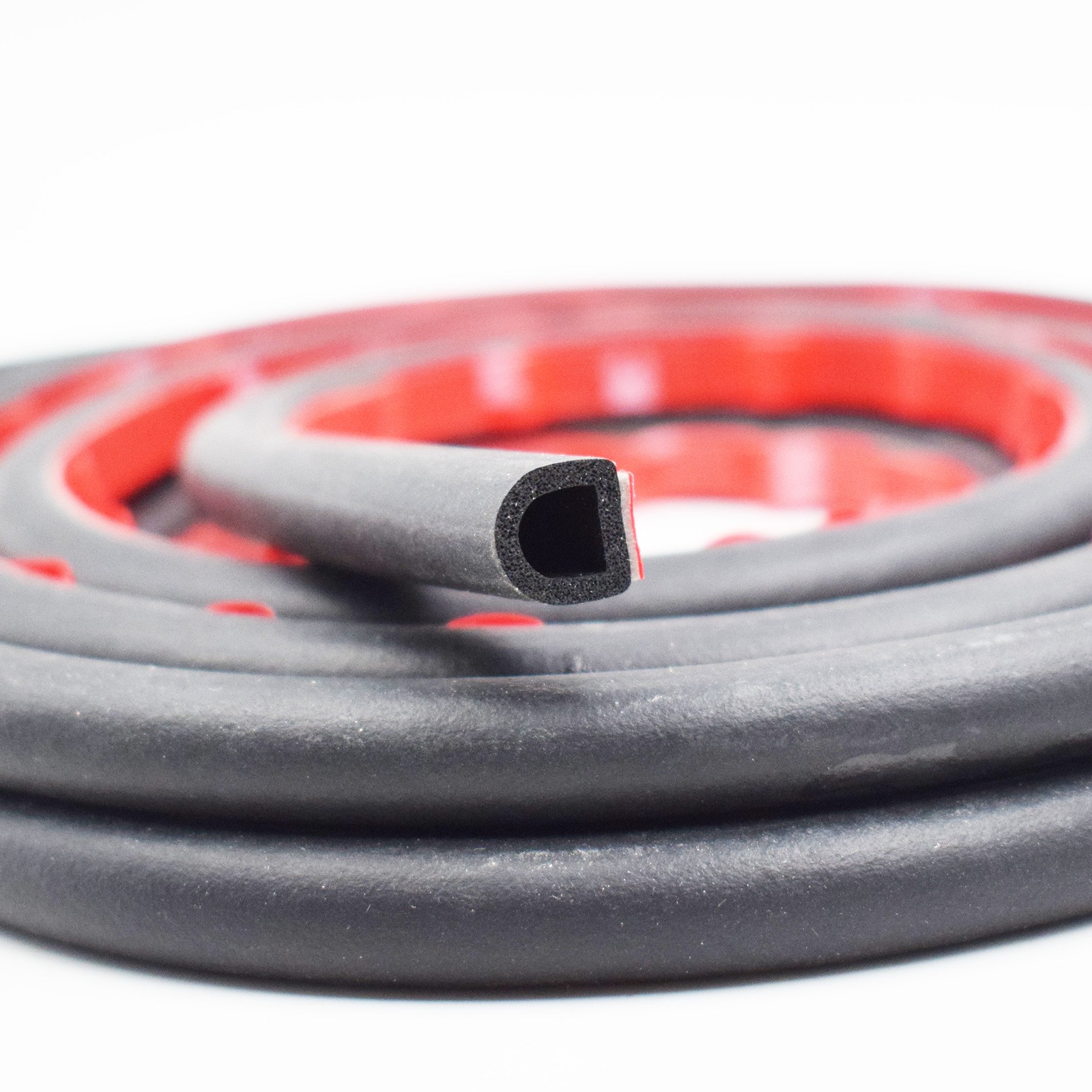 Durable Self-Adhesive EPDM Foam Door Seal Window Rubber Tape Car Window Waterproof Soundproof Dustproof Installation