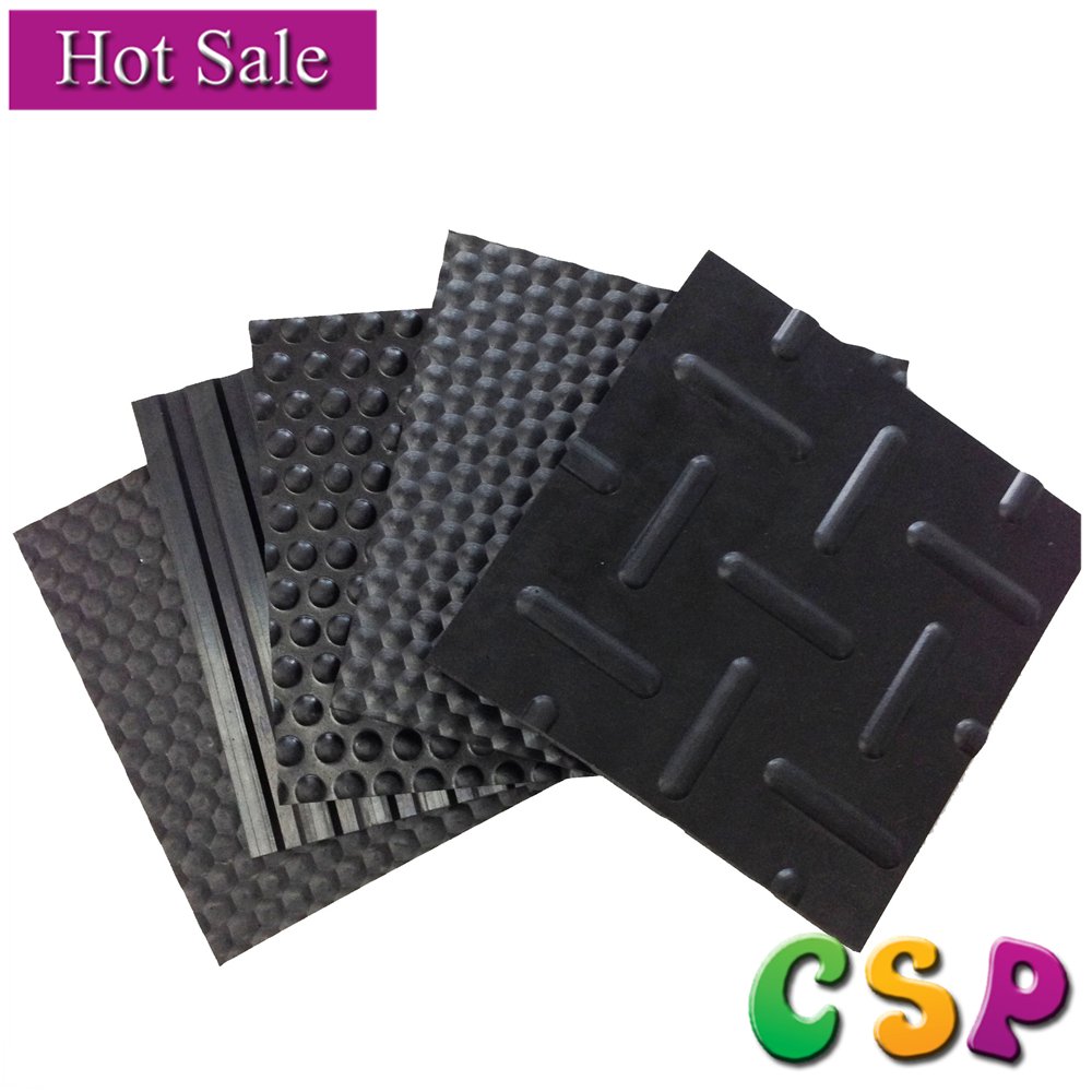 Green Non-Toxic Rubber Horse Stall Mat,Interlocking Rubber Stable Floor Mat