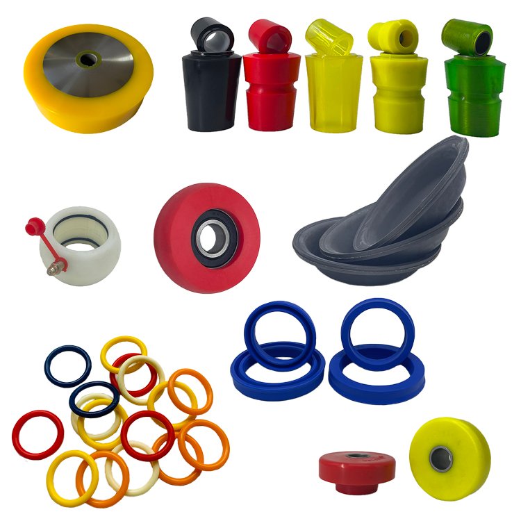High Quality Custom Polyurethane Shaped PU Rubber Plastic Parts Wear Resistant Parts