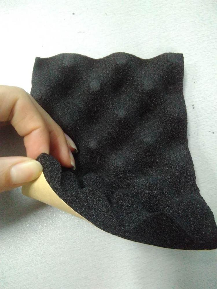 Bellsafe Flex Closed Cell Acoustic Rubber Insulation Sheet Egg Crate Rubber Insulation Foam Roll for Soundproof