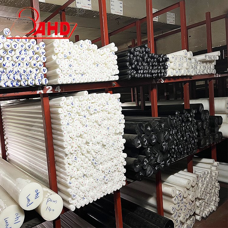 White Extruded Diameter 15-500mm Delrin Bar POM Round Rod