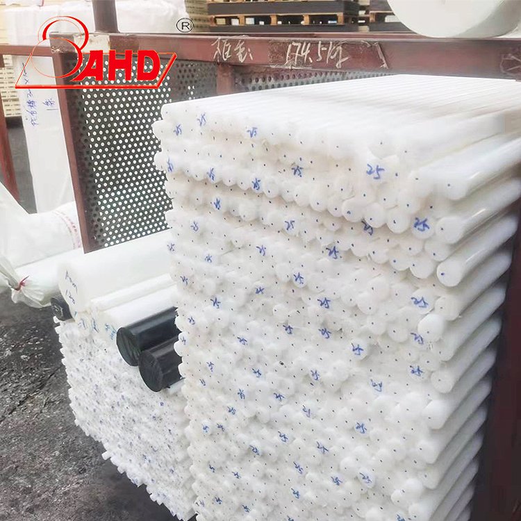 White Extruded Diameter 15-500mm Delrin Bar POM Round Rod