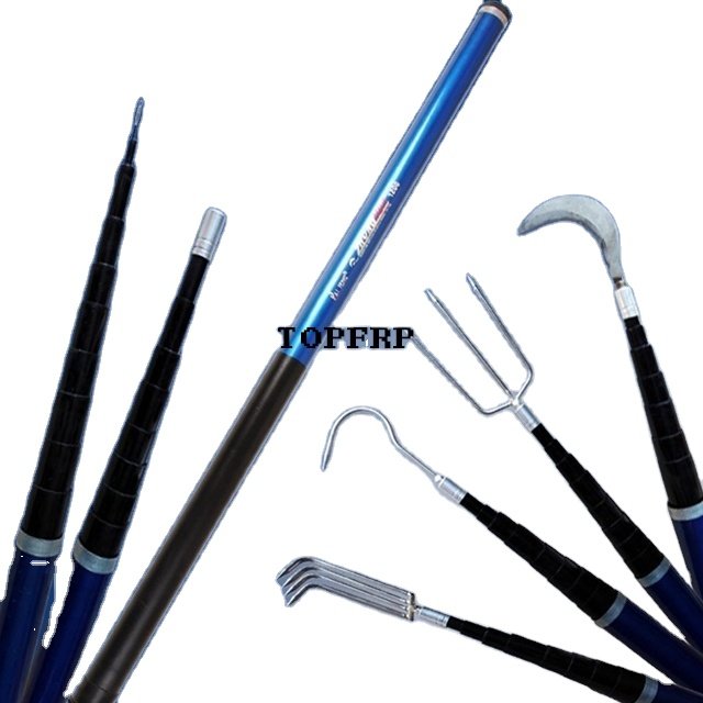 Hot Sale Fiberglass Round Tube Multifunctional Telescoping Fiberglass Extendable Pole