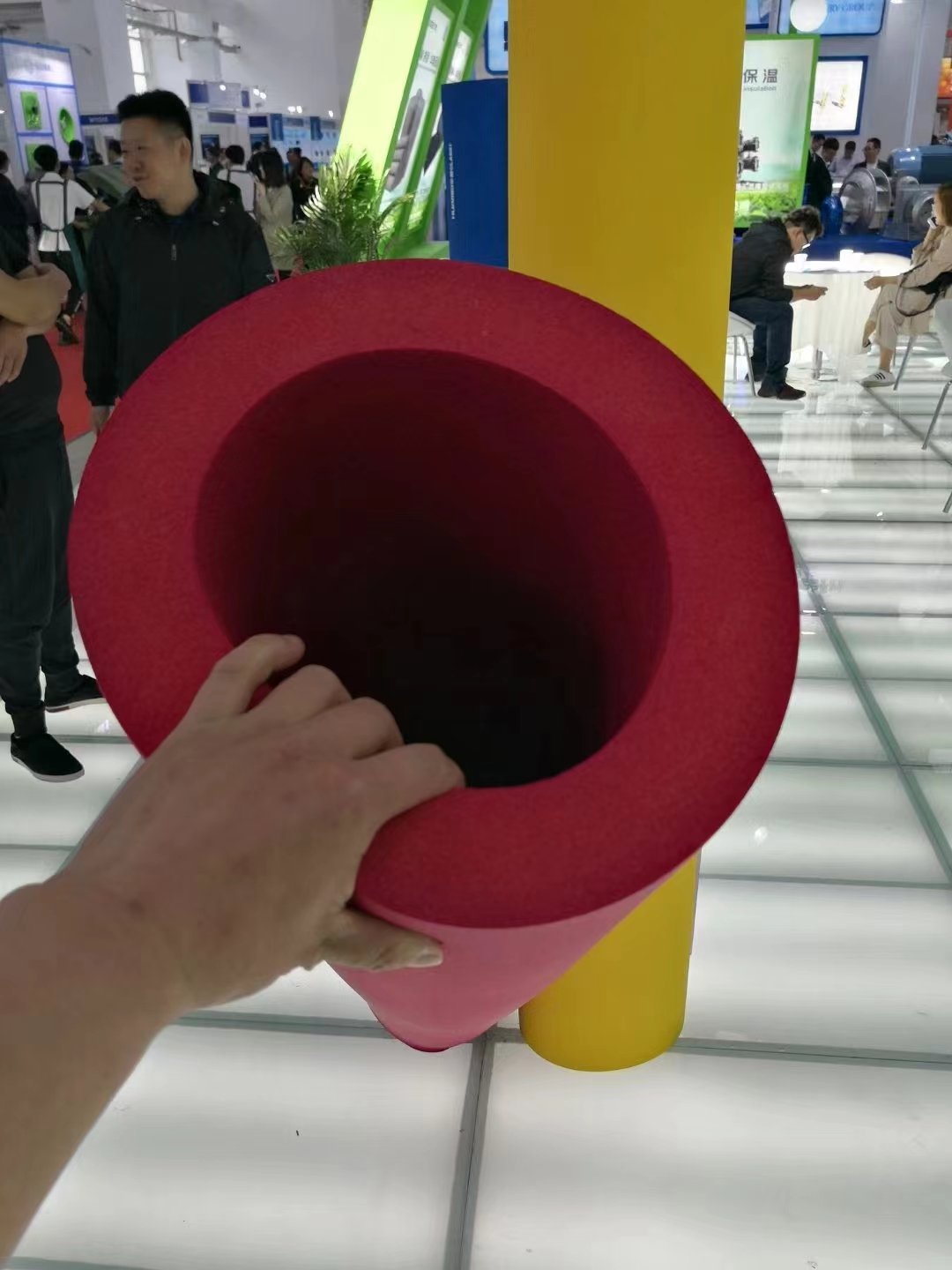 Premium Grade aluminum foil faced backed rubber foam insulation roll sheet pipe tube
