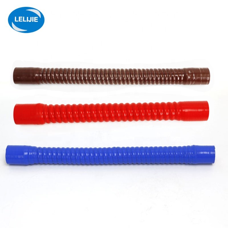 Manufacturer Flexible Steel Wire Silicone Hose Corrugated Rubber Hose