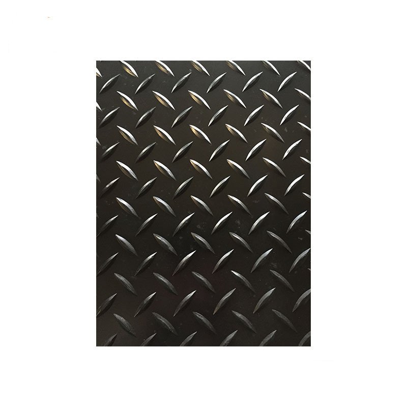 Anti Slip Diamond Willow Leaf Pattern Rubber Floor Mat