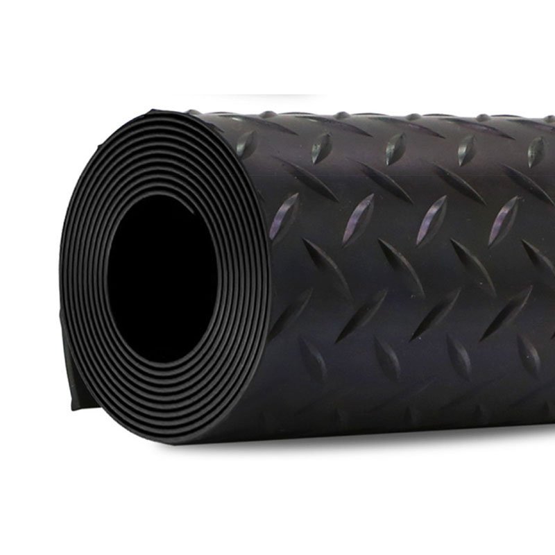Factory Industrial Gym Rubber Sheet 3mm 10mm Round Stud Rubber Pattern Anti Slip Rubber Floor Mat
