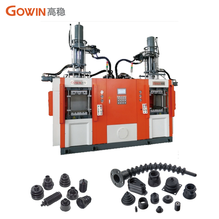 GOWIN Factory Flexible Silicone Rubber Bellows Dust Boot Making Machine High Quality Automotive Rubber Parts injection Machine