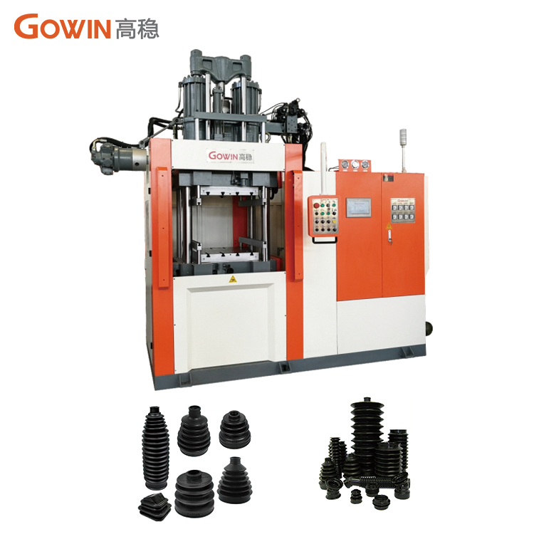 GOWIN Factory Flexible Silicone Rubber Bellows Dust Boot Making Machine High Quality Automotive Rubber Parts injection Machine