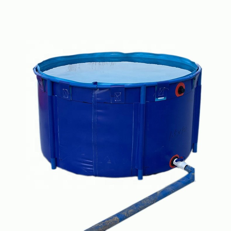 ZSPE Hot Sale High Quality round Blue PP Plastic Aquaculture Tank for Fish Farming and Fish Breeding