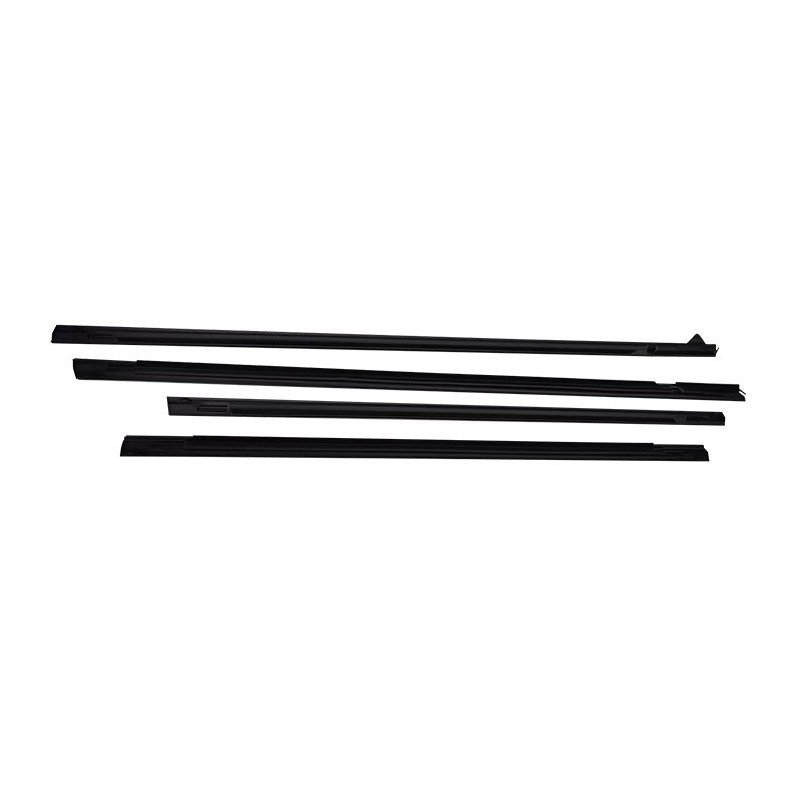For 2009-2013 Ford Fiesta Automotive Rubber Weatherstrip Belt Molding Trim Outer Window Channel Weatherstripping Edge