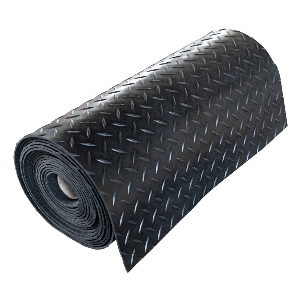NBR material Diamond/Willow Rubber Sheet/plate/roll/mat/flooring