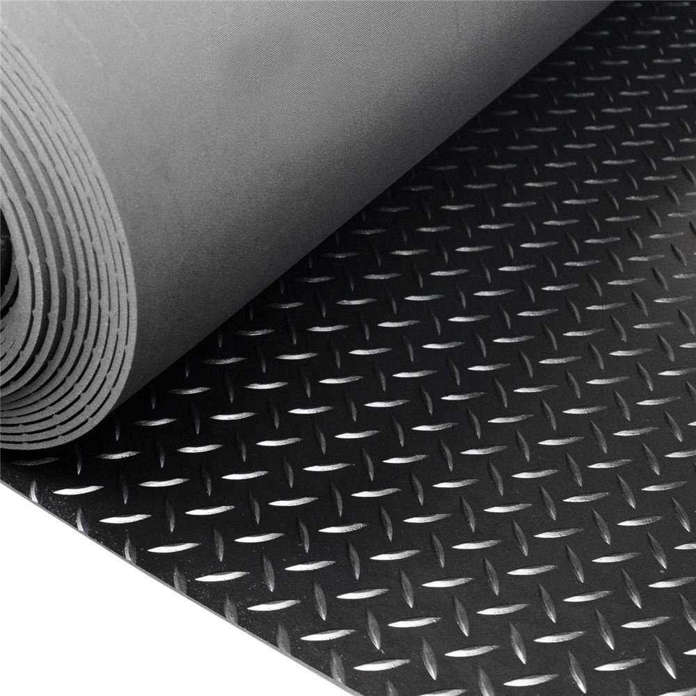 NBR material Diamond/Willow Rubber Sheet/plate/roll/mat/flooring