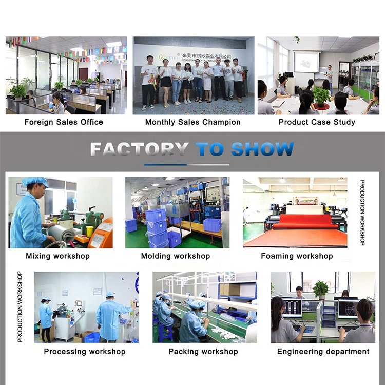 Polish heat resistant shock reduce electrical insulation seal silicon foam pad sponge silicone foam sheet