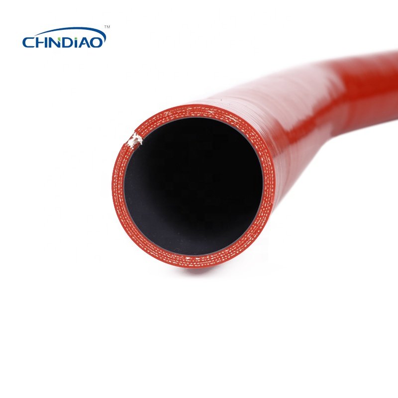 Universal high resistant automotive flexible oil fluorine silicone rubber hose for car