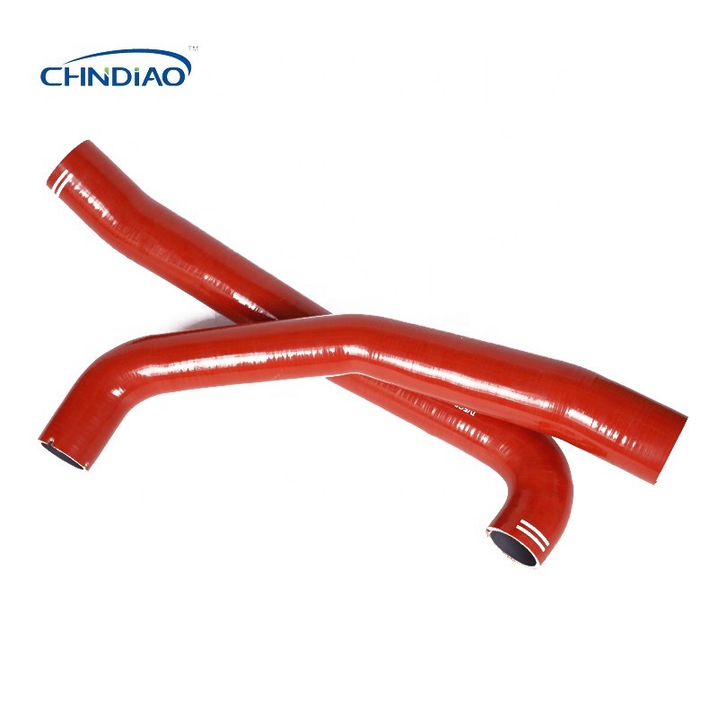 Universal high resistant automotive flexible oil fluorine silicone rubber hose for car