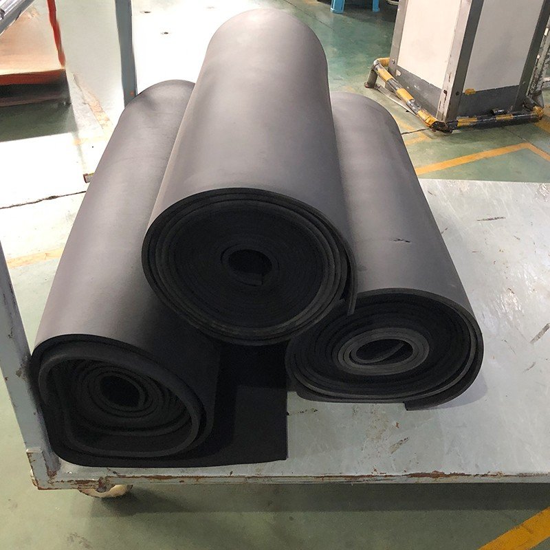 25mm Thick High Density Brand New Material Black Waterproof Fireproof Soundproof Thermal Insulation Nbr Rubber Foam Sheet