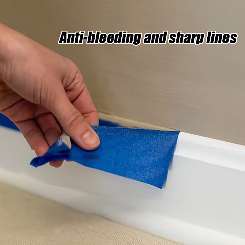 Masking Uv Blue Painters Paper Resist Protection Paint Light Painter 14 Days Tape Blue Tape Painter