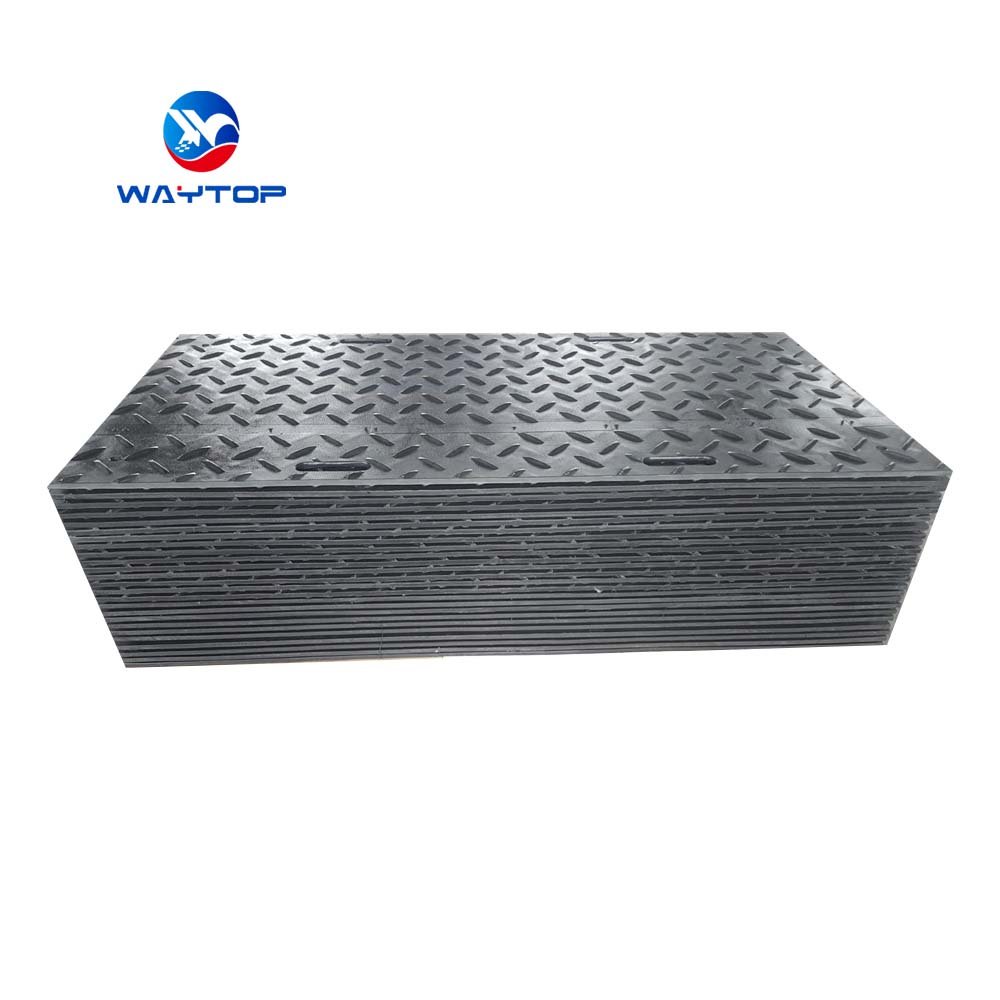 Polyethylene HDPE 4x8 ft PE subgrade board Material Playground Access ground protection mats
