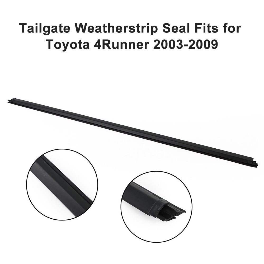 HYA Weatherstrip Backdoor Hatch Molding Seal for Toyota 4 Runner 2003-2009