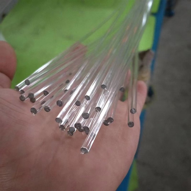 Clear PC rod inflaming retarding 100mm polycarbonate rod pc bar solid sheet