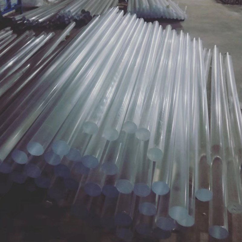 Clear PC rod inflaming retarding 100mm polycarbonate rod pc bar solid sheet