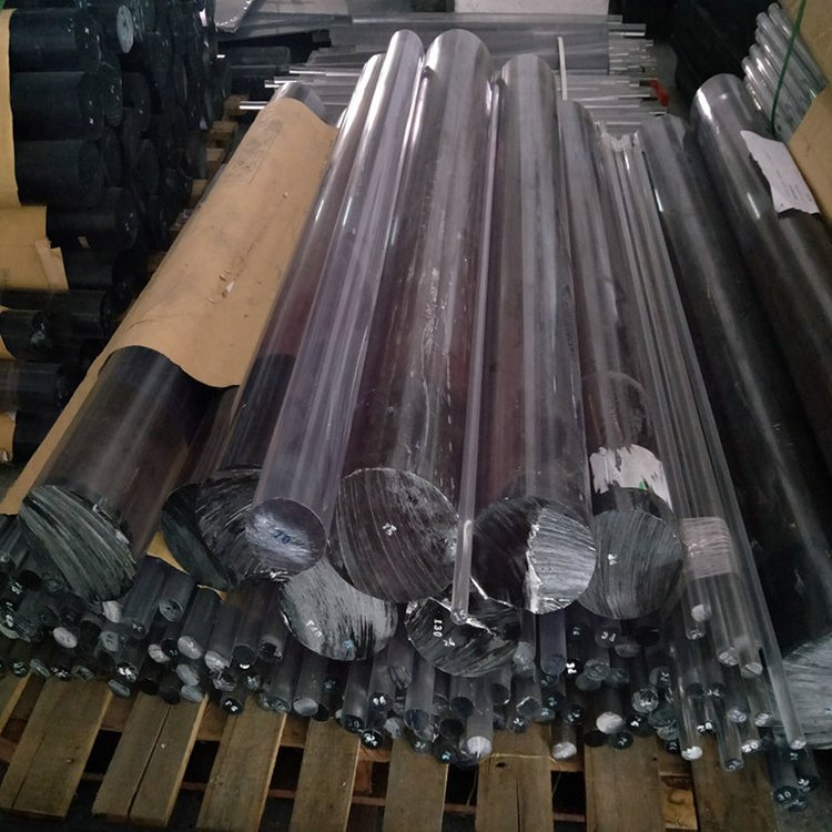 Clear PC rod inflaming retarding 100mm polycarbonate rod pc bar solid sheet